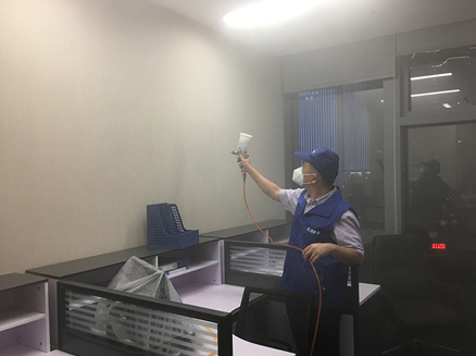 上门除甲醛公司案例：学校
